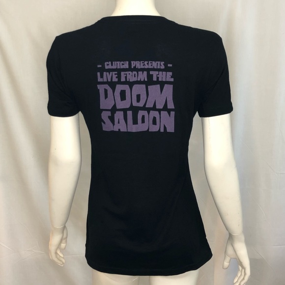 Clutch 2020 band t shirt black Women’s size medium - Picture 10 of 13